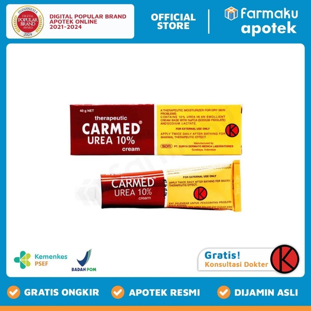 Carmed 10% Cream 40 gr - BIN