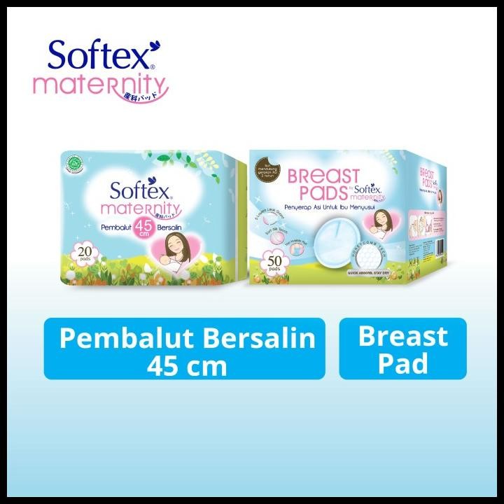 Terlaris Softex Maternity Breast Pad 50S X 2 Pack Good Quality