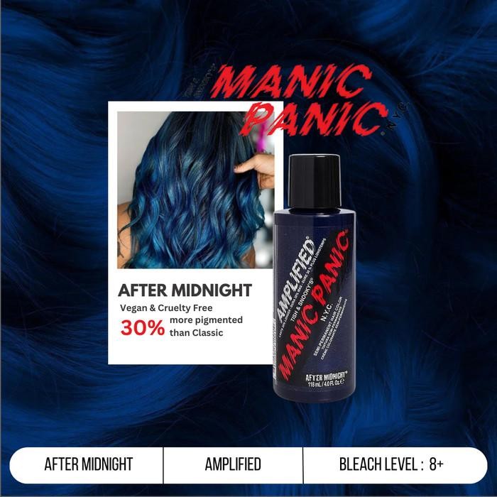 Manic Panic Amplified After Midnight Blue