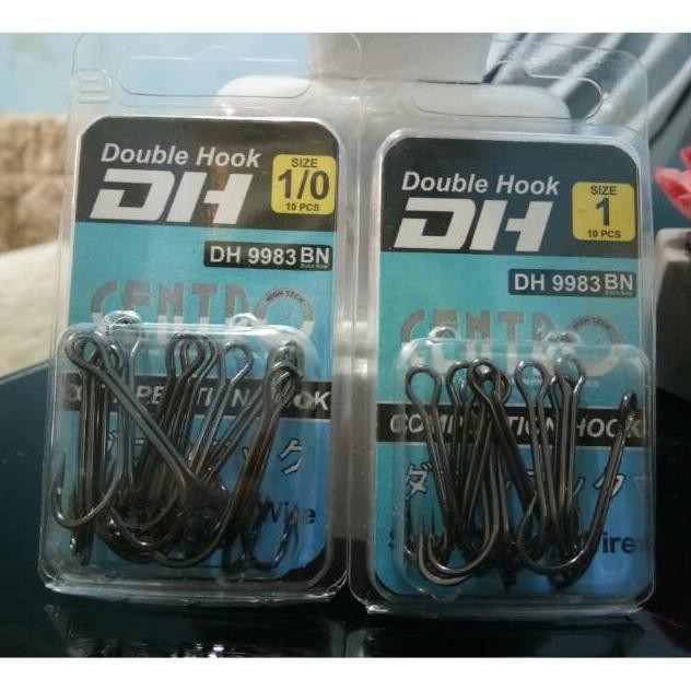 DOUBLE HOOK CENTRO DH 9983 BN NO. 1 DAN 1/0