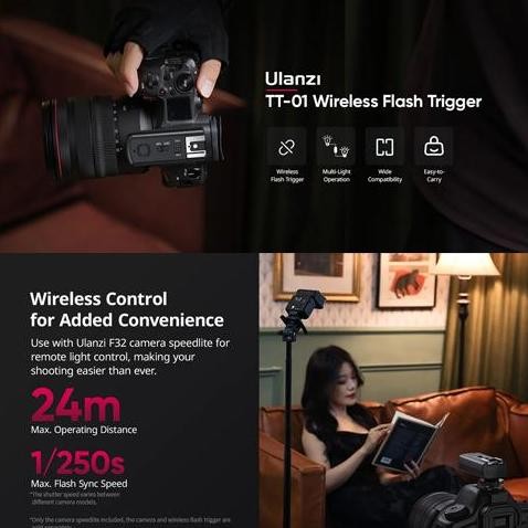Promo Ulanzi Tt-01 Wireless Flash Trigger (L002)