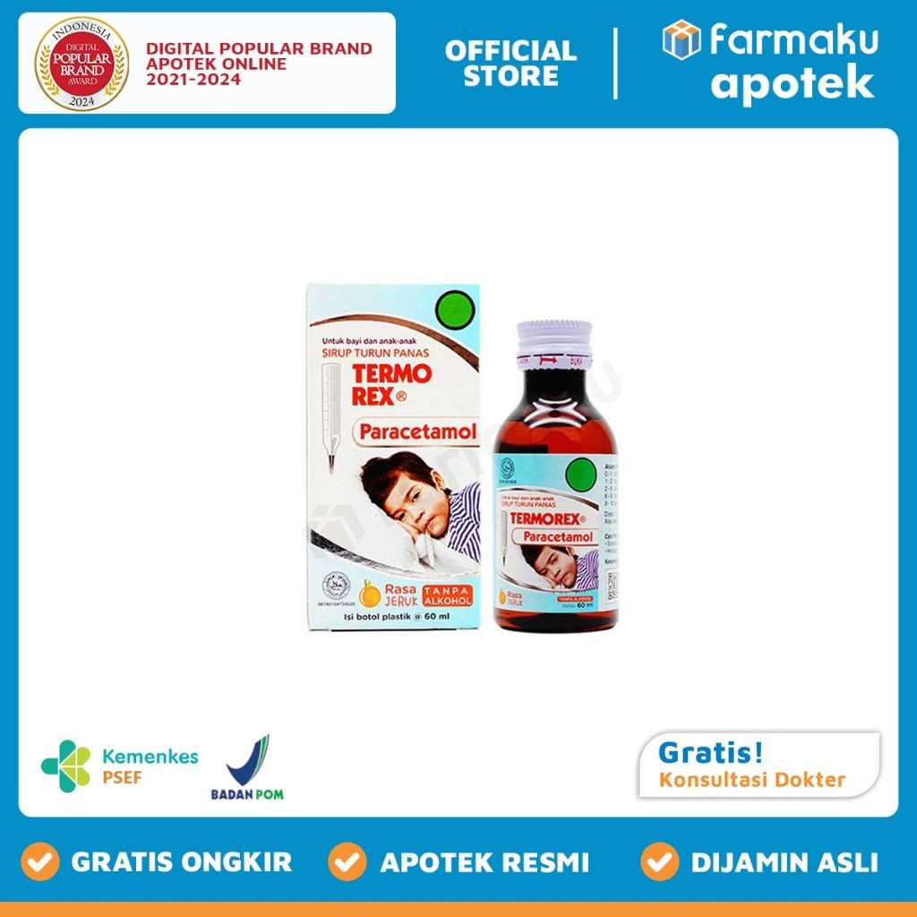 Termorex Syrup 60 ml - BIN