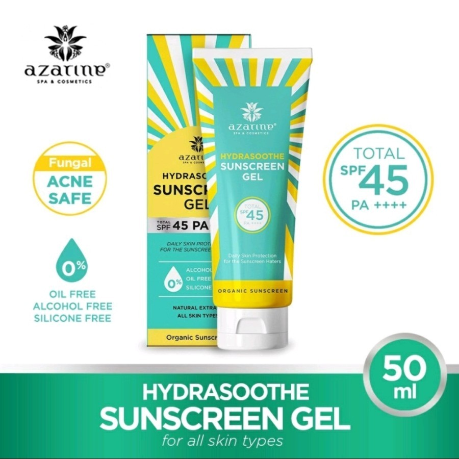 azzarine sunscreen spf45 - sunscreen gel