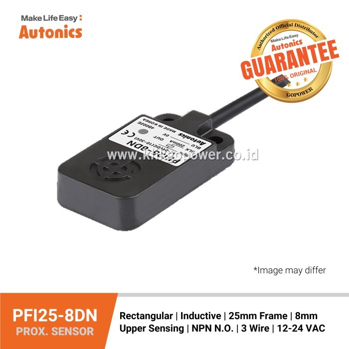 Autonics Proximity Sensor Pfi25-8Dn