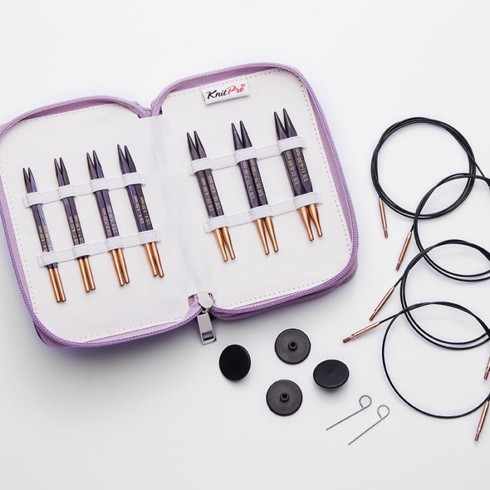Knitpro JAdore Cubics Special Interchangeable Circular Needle Set