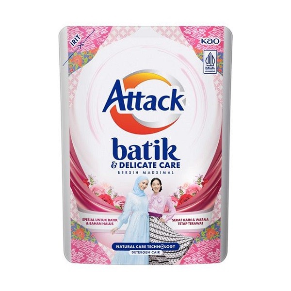 ATTACK BATIK & DELICATE CARE POUCH 400 ML