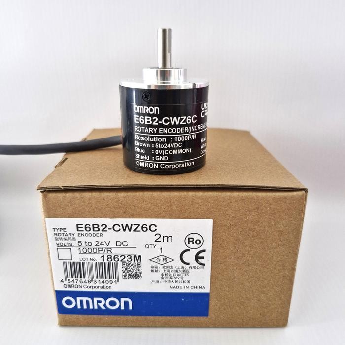 Omron E6B2-Cwz6C Incremental Rotary Encoder Original Dan Terpercaya
