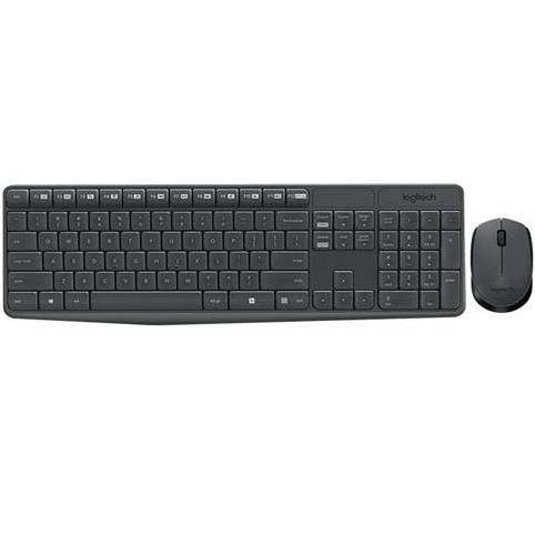 Keyboard + Mouse Logitech Mk-235 Wireless New Stok