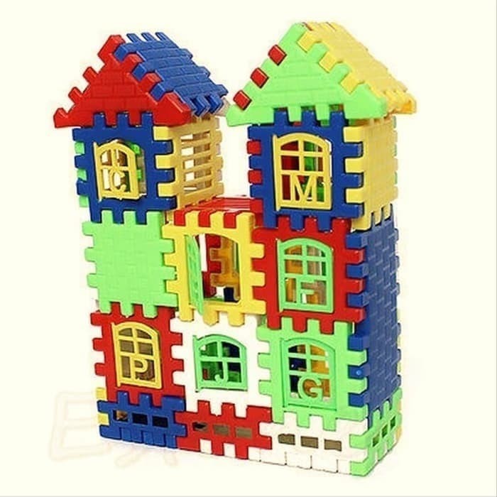 Mainan Puzzle Merakit Rumah
