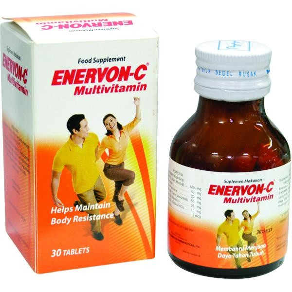 ENERVON-C TABLET BOTOL 30 PCS