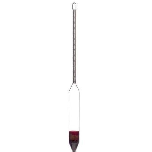 2H-62 API Gravity Hydrometer ASTM (E100) Amarell, R:9 +21 deg API
