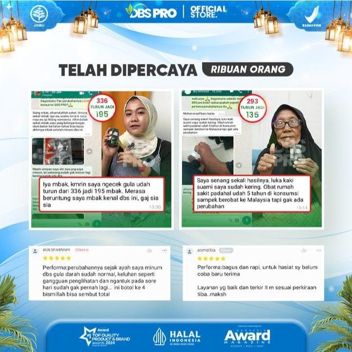 Dbs Pro/ Kapsul Diabetes/ Obat Gula Darah