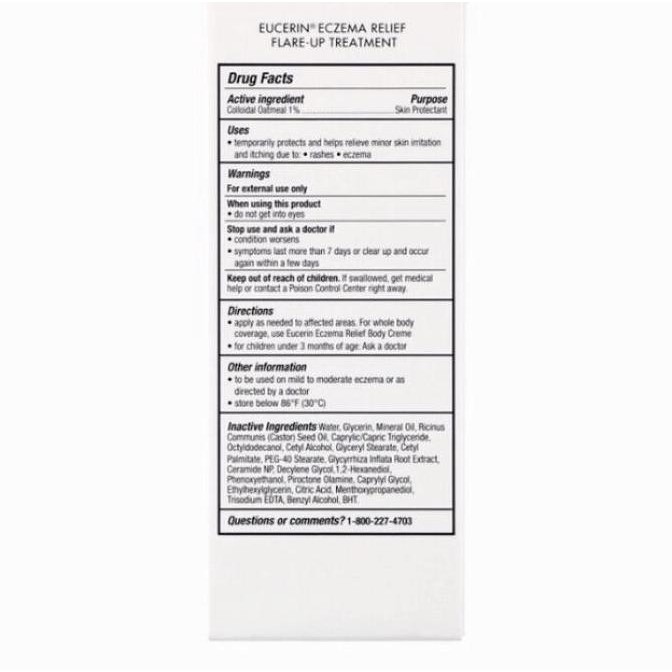 Murah Eucerin Eczema Relief Cream 57Gr