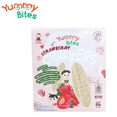 YUMMY BITES STRAWBERRY 50 GR