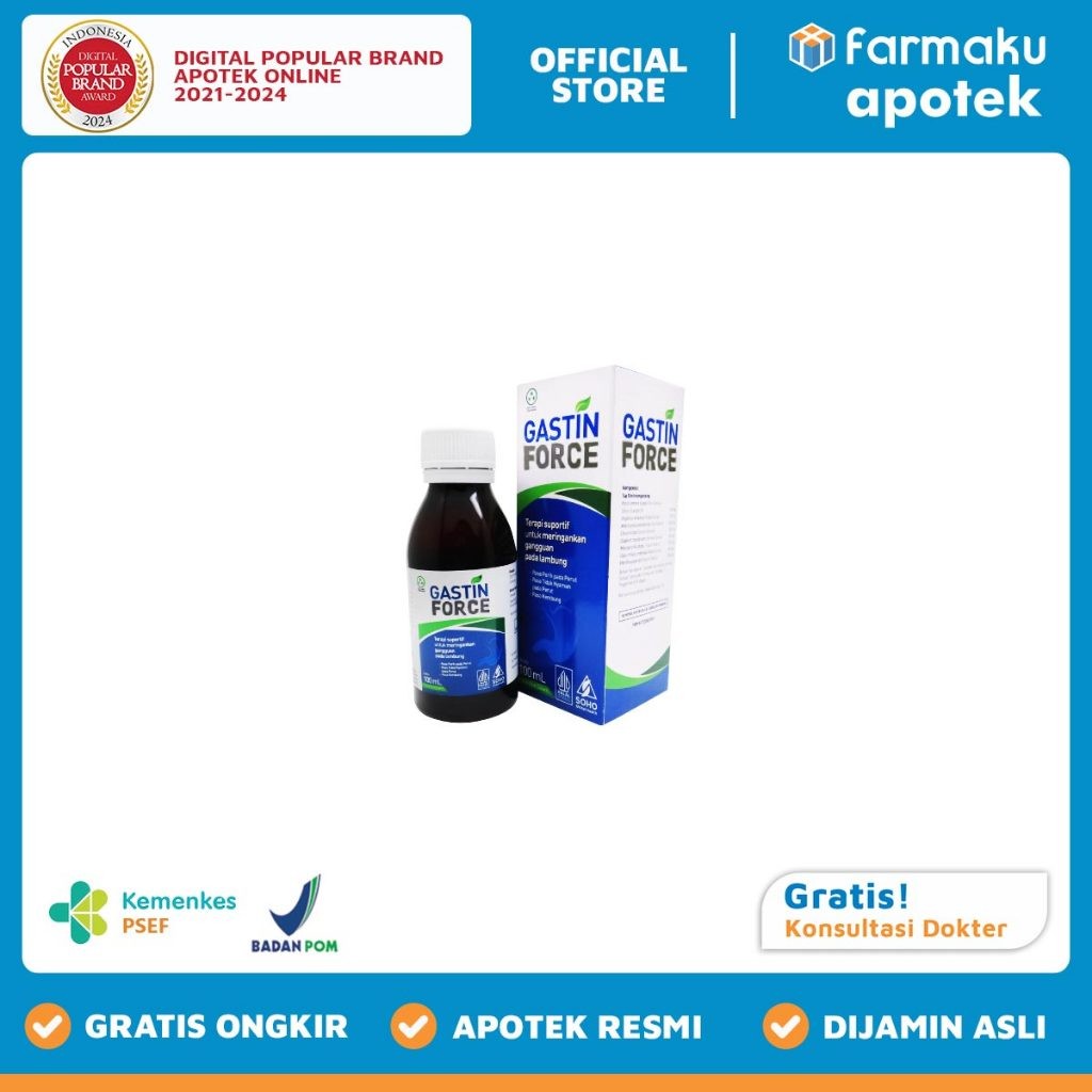 Gastin Force Syrup 100 ml - BIN