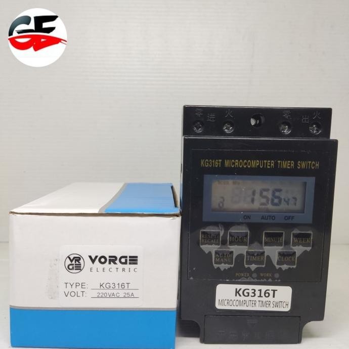 Time Switch KG316T 3A CHINT