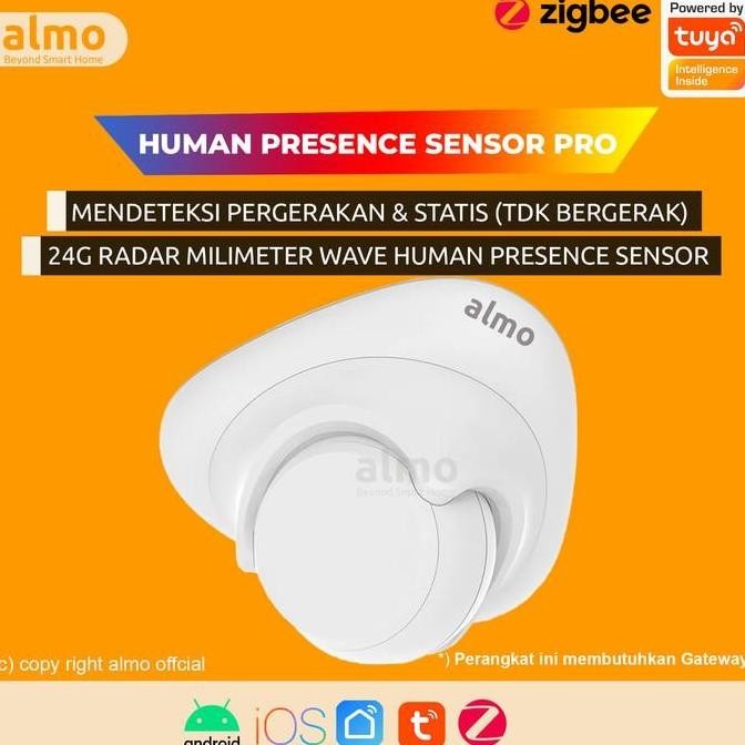 +++++] DISKON ALMO ZigBee Tuya Human Presence Sensor PRO 24G Radar Motion & Statis