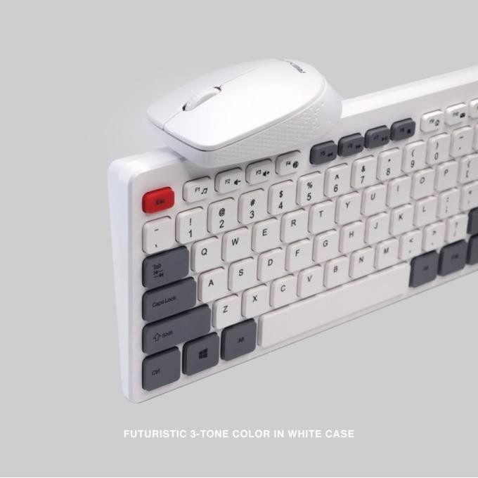 Murah Rexus KM8 Wireless Keyboard And Mouse Combo Non COD