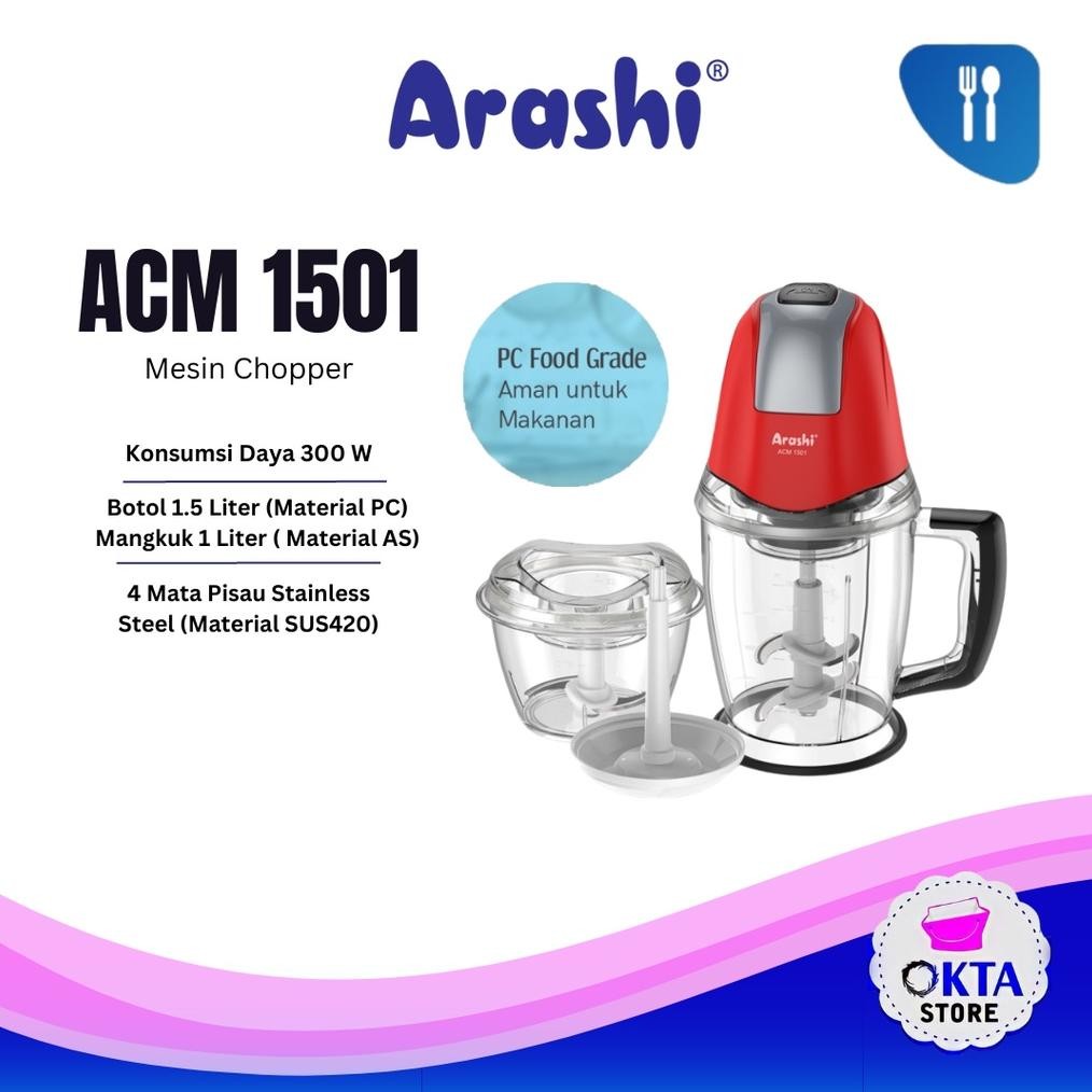 Arashi Chopper Machine ACM 1501