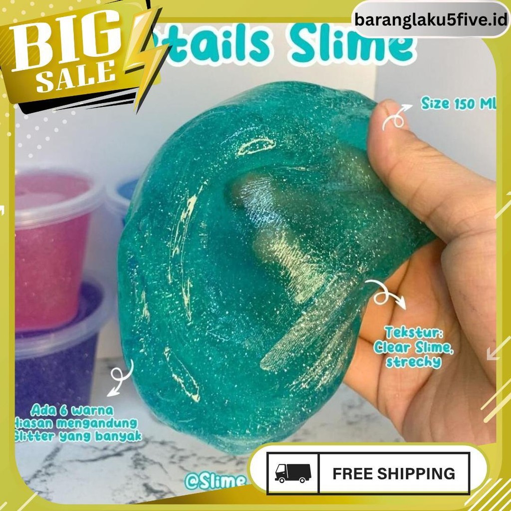 Glitter Slime By Slime Bintaro || Termurah