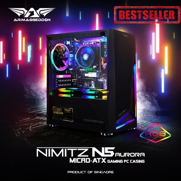 Armaggeddon Nimitz N5 Aurora Micro ATX