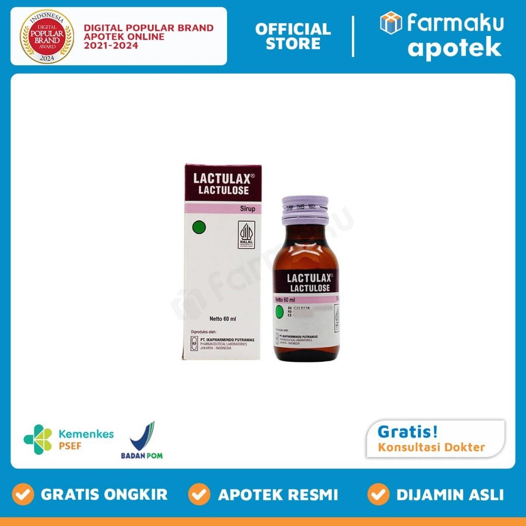 Lactulax Syrup 60 ml  - ASB