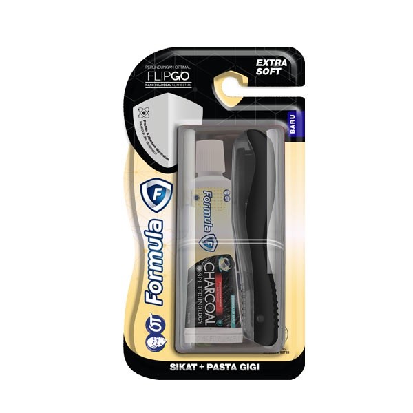 FORMULA FLIPGO NANO CHARCOAL EXTRA SOFT