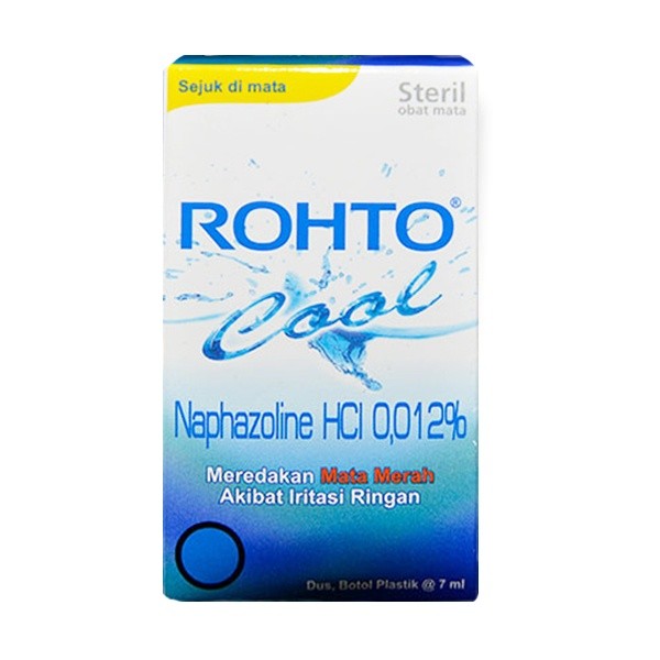 ROHTO COOL BOTOL 7 ML - OBAT TETES MATA
