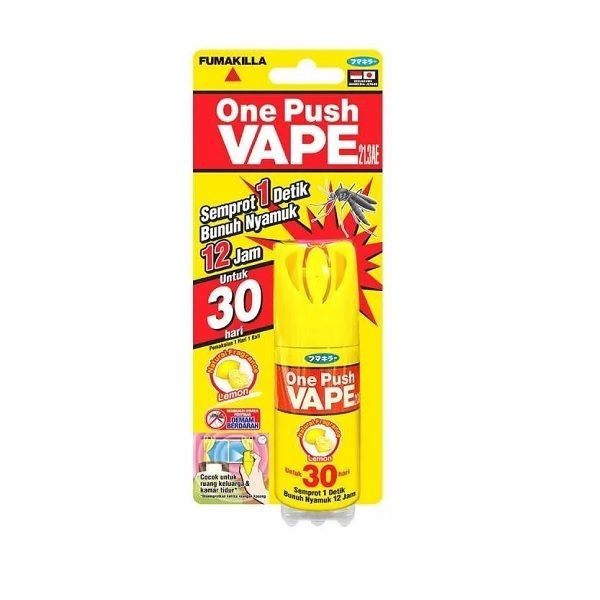VAPE ONE PUSH LEMON 10 ML 30 HARI