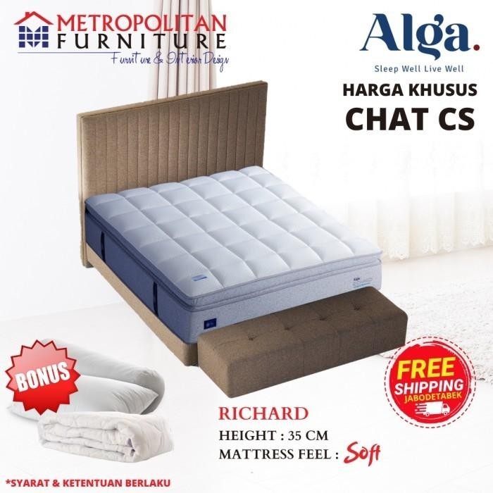 Kasur Springbed Alga Richard Cloud Spring Bed Matras
