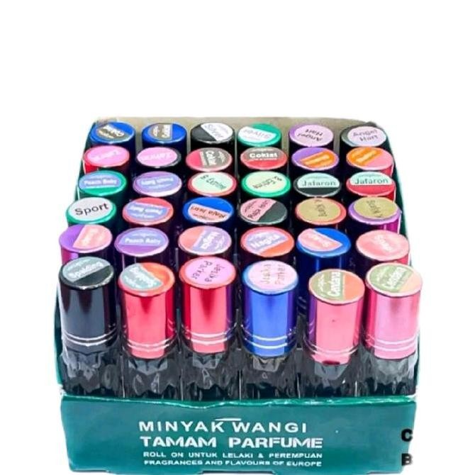 Parfum roll on 7ML isi 36 botol