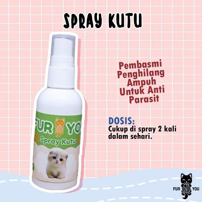 Meow- Spray Kutu Kucing