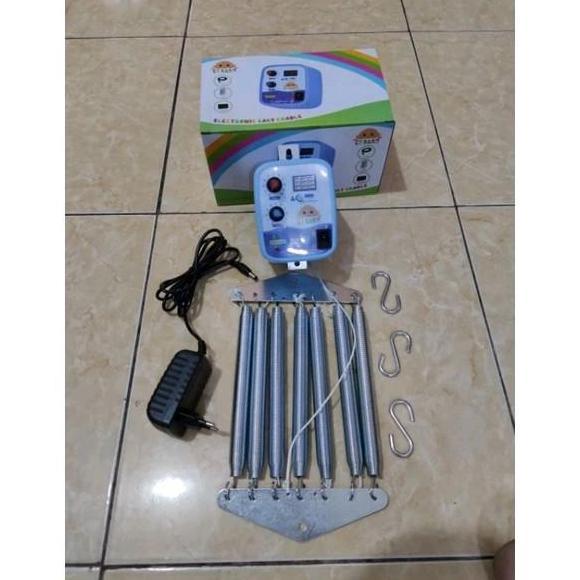 Ayunan listrik otomatis w/music dan timer
