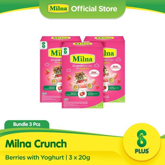 Bundle 3 Pack Milna Crunch Berries