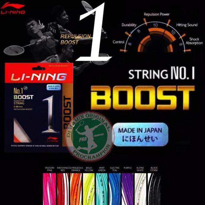 LINING NO 1 BOOST SENAR BADMINTON ORIGINAL