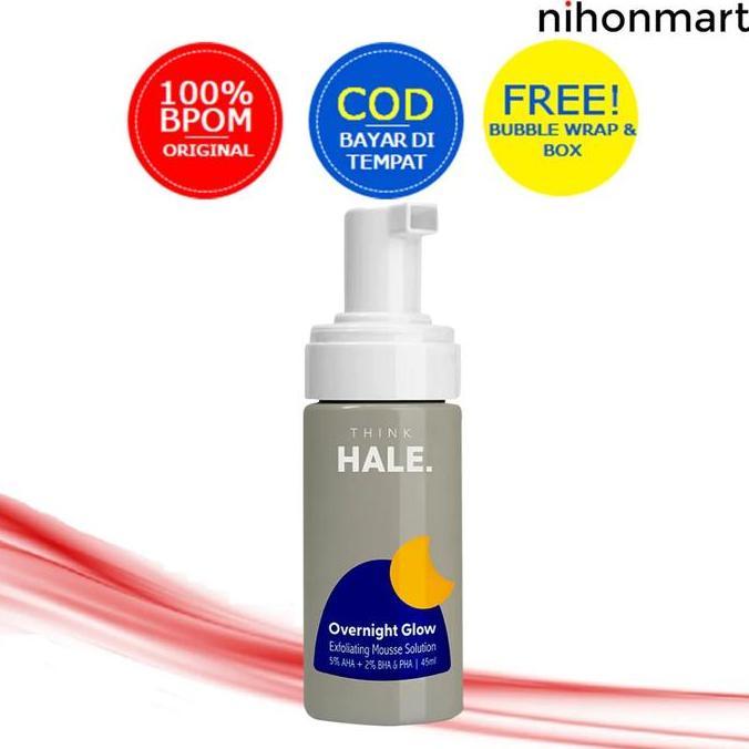 Hale Overnight Glow Exfoliating Mousse Solution 45ml