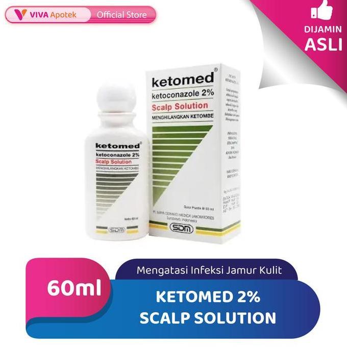Ketomed 2% Scalp Solution Botol 60 ml