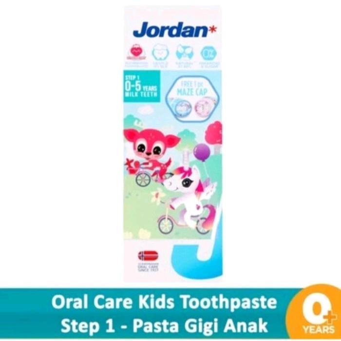 Jordan Toothpaste Step 1 dan Step 2