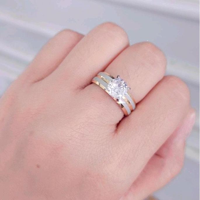 Caw- Cincin Permata Satu Titanium