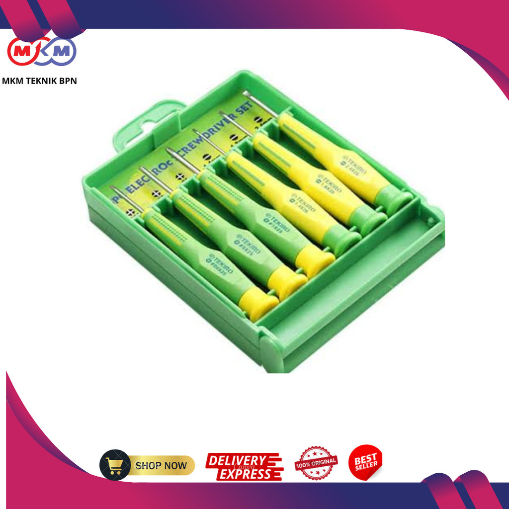 Tekiro Obeng set 6 pcs