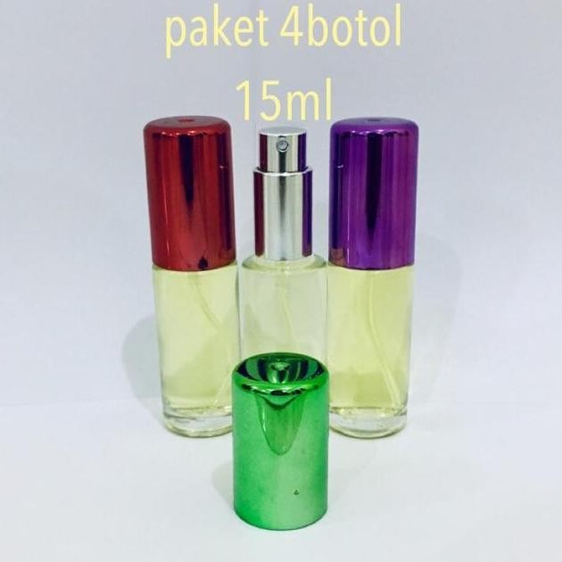 HARGA DISC - paket hemat 4botol 15ml