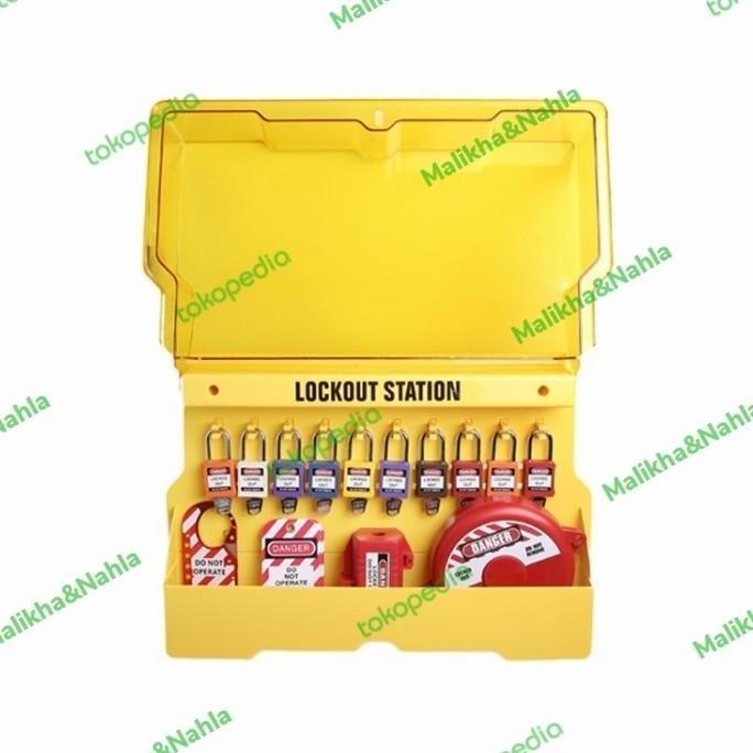 """""] Lockout/Tagout Wall Mount Station - Electrical
