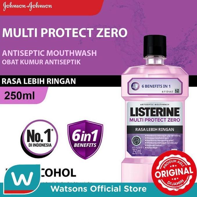 Sava- Listerine Multi Protect Zero 250Ml