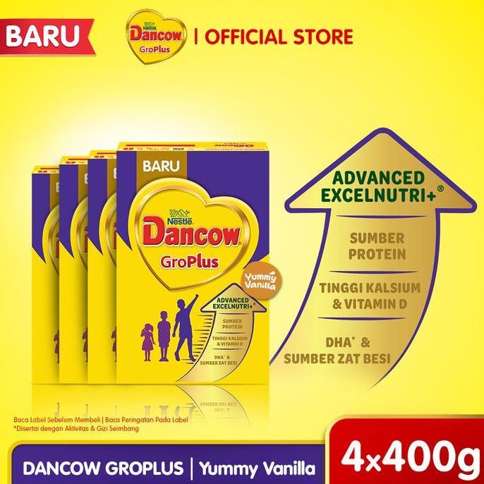 Bebe- Nestle Dancow Groplus 400G X 4Pcs