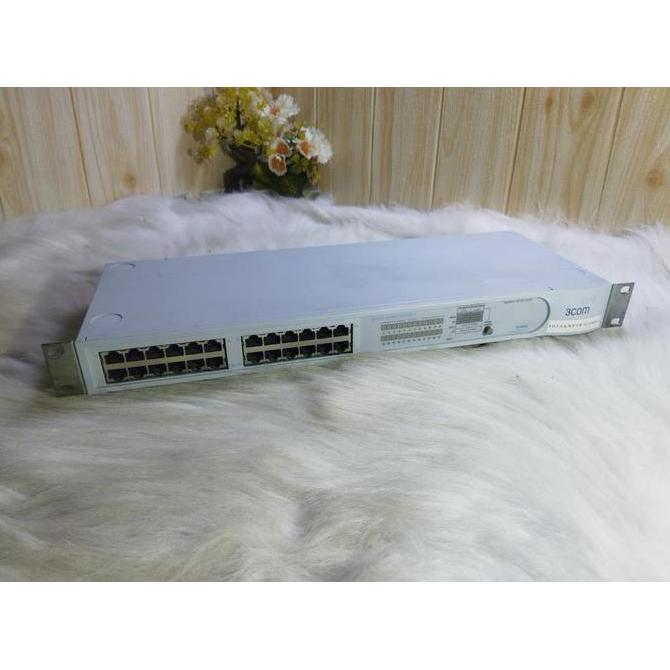 3Com 3C16465C SuperStack 3 Baseline 24-Port 10/100 External Switch Murah