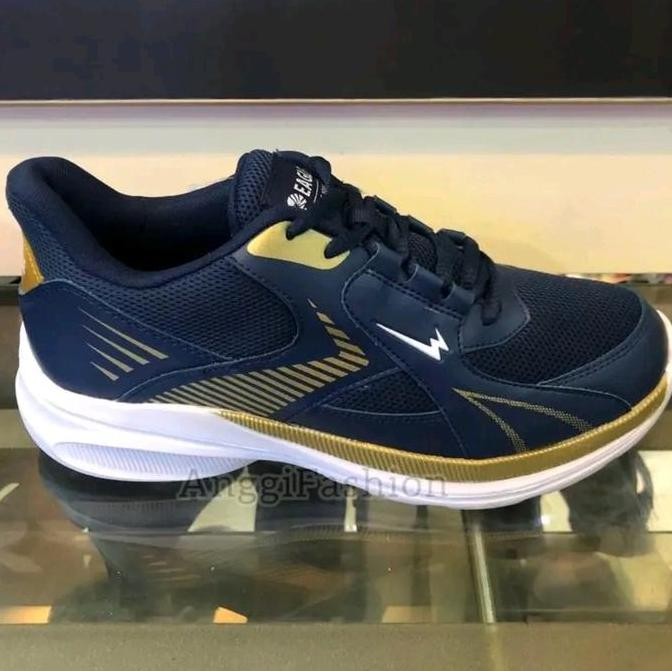 Sepatu Sneakers Running Eagle Hampton Navy Original