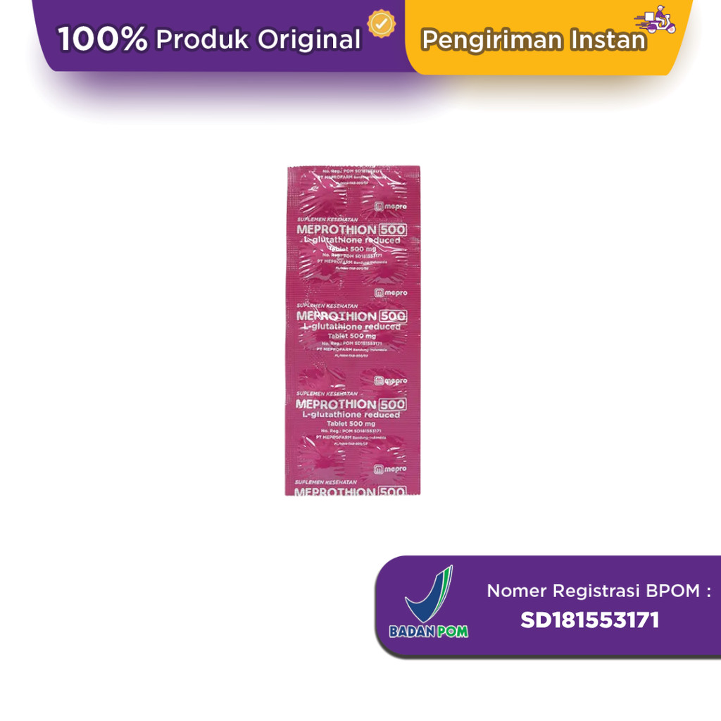 Meprothion 500 10 Tablet