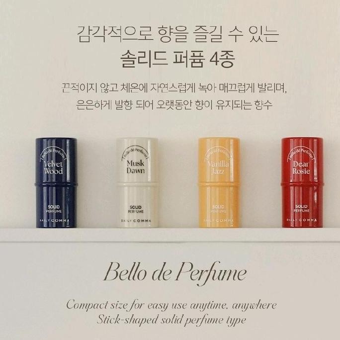 TERMURAH - DAILY COMMA Solid Perfume Original Daiso Korea