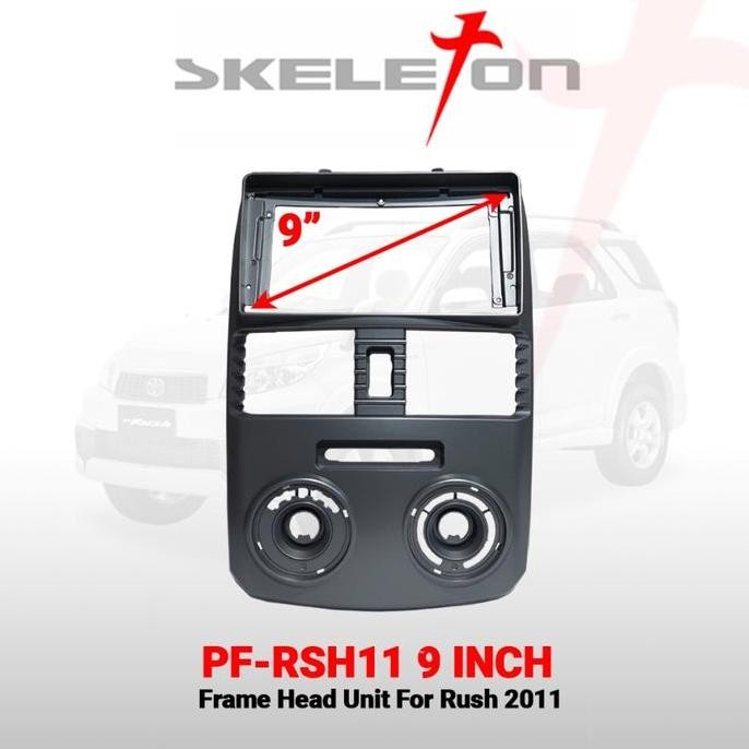 NEW - Frame Head Unit 9 Inch Mobil Rush/Terios Frame Android Skeleton