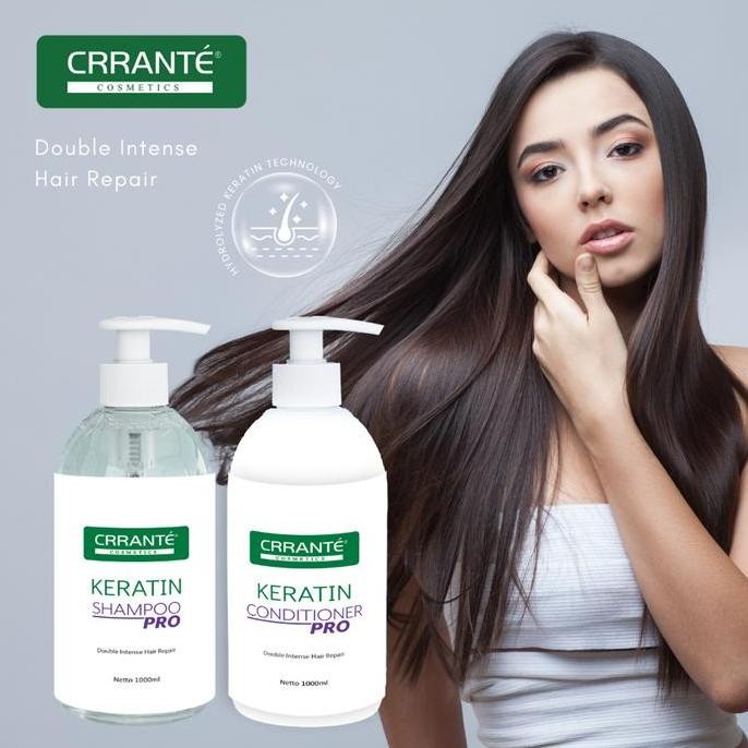 1Pc Crrante Keratin Shampoo & Conditioner Pro 1000ml